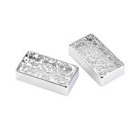 2 pezzi leggero pickup chitarra modello fiore ottone chitarra humbuckers chitarra elettrica parte di ricambio