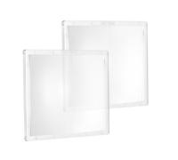 2 pezzi Lente di ingrandimento per saldatura 3,54" x 4,25" 2 diottrie Lente