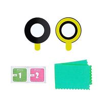 2 Pezzi Lente Glass Vetro Camera Posteriore di Ricambio Compatibile con iPhone 7, 8 con Adesivo Sostituzione Obiettivo