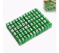 2 pezzi lettere minuscole, lettere timbri tono: numeri A-Z, stampi in plastica di alta qualità per modellazione di argilla, produzione di sapone e progetti creativi, 210 g per gli amanti del fai da te