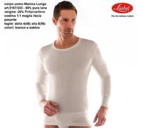 LIABEL 2 Corpo Uomo Girocollo m/l Pura Lana Art.05167/333 (TG.6)