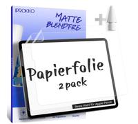 [2 pezzi] Like Paper Pellicola compatibile con iPad Pro da 12.9 pollici (2022/2021/2020/2018), pellicola protettiva opaca, pellicola protettiva per schermo in carta, scrittura, appunti