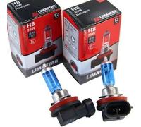 2 pezzi LIMA H8 12V Xenon Look 35W lampada alogena super bianca