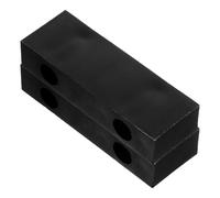 2 Pezzi Limitatore Finestra in Plastica Nera, Blocco di Sicurezza | Binari e Porte, Apertura Limitata Oltre 12mm, Plastica Nylon Nera, Casa e Protezione Antiurto