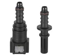 2 pezzi linea carburante Quick Connect Adapter Set, Auto Fuel Line sostituzione connettori