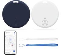 2 Pezzi Localizzatore Bluetooth 5.2 per Chiavi, Borse, Portafogli, Animali, Vali