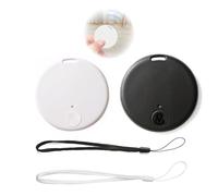 2 Pezzi Localizzatore GPS Chiavi Bluetooth 5.2, Smart Tag, Airtag Compatibile con iOS e Android, Tracker GPS per Moto, Oggetti, Borse, Animali, Valigie, Rastreador Portatile con Allarme Sonoro