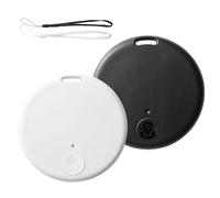 2 Pezzi Localizzatore GPS Chiavi Bluetooth 5.2, Smart Tag, Compatibile con iOS e Android, Tracker GPS per Moto, Oggetti, Borse, Animali, Valigie, Rastreador Portatile con Allarme Sonoro