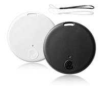 2 Pezzi Localizzatore GPS Chiavi Bluetooth 5.2, Tracker GPS Compatibile con iOS e Android, Smart Tag per Moto, Borse, Valigie, Animali, Oggetti, Rastreador Portatile con Allarme Sonoro