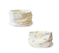 2 pezzi loop per bambini in cotone autunno inverno sciarpa bambino loop collo caldo ragazza e ragazzo, W22/L40