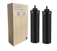 2 Pezzi/lotto BB9-2, Compatibile Con Berkey, Elemento Filtrante Di Rimozione Del Sistema Di Purificazione Dell'acqua Da Banco, Asta Di Carbonio Sinterizzata(2pcs)