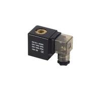 2 pezzi/lotto bobina elettrovalvola PU 0543 tipo DIN43650A Led DC12V DC24V AC110V o AC220V(0545 Model,AC110V)