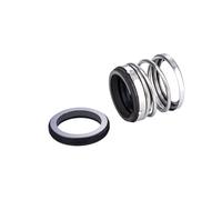 2 pezzi/lotto guarnizioni meccaniche albero dimensioni 24 mm molla singola elastomero guarnizione in gomma tenuta meccanica pompa