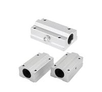2 pezzi/lotto SCS8LUU 8 mm SCS10LUU SCS12LUU SCS13LUU SCS16LUU 12 mm cuscinetto a sfere lineare blocco router stampante 3D alberi parti asta(SCS25LUU)