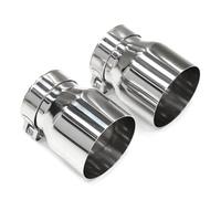 2 Pezzi/lotto Terminale Scarico Per BMW F22 F23 Per M235i Per M240i F20 F21 Per M135i Per M140i F30 F31 Per M335i Id60mm Silenziatore Auto Terminale Scarico(Opaco)