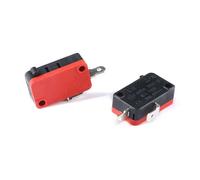 2 pezzi/lotto V-15-3C25 V-15-2C25 Microinterruttore di finecorsa momentaneo 5A 250V Pulsante Cerniera lunga Leva a rullo Braccio a scatto Azione LOT(V-15-3C25)