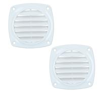 2 pezzi Louvre Air Vent High Grade Ventilatore Grill 82 mm Barca Caravan Camper