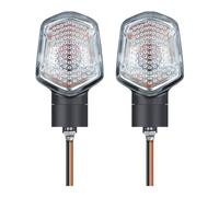 2 Pezzi Luce Di Segnale Direzionale LED Flasher Per Grom MSX125 Compatto 6,6 Cm