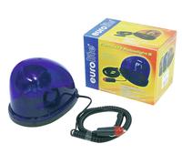 2 pezzi - Luce girofaro lampeggiante a goccia blu con magnete per cinema teatro