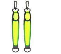 2 Pezzi Luce Lampeggiante a LED, LED Lampeggiante Ciondolo Riflettente, 3 modalità LED per Bambini,Ciondolo Riflettente, per Zaino,Corsa Notturna,Alpinismo,Ciclista