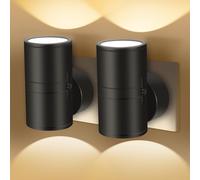 2 Pezzi Luce Notturna da Presa Luce Notturna con Sensore Crepuscolare Bianco