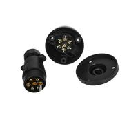 2 Pezzi Luci Per Gancio Di Traino Per Roulotte Per Auto, Connettori Per Presa E