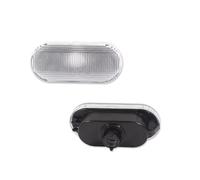 2 Pezzi Luci Posizione Laterali Indicatori Direzione Alloggiamenti Per MK3 Per MK4 Per 3BG Per Polo 6N 9N Per Per SEAT Freccia Specchietto(Chiaro)