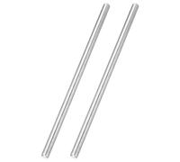 2 Pezzi M10x1.25mm 250mm 304 Acciaio Inossidabile Barra Filettata Completa