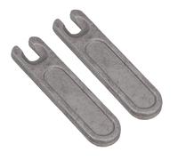 2 pezzi M12 piastra di fissaggio per rampa per rimorchio camion coda cancello...