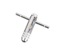 2 pezzi M3-M8 chiave a cricchetto regolabile a mano M5-M12 estesa avanti indietro accessori for utensili maschiatura rubinetto e matrice set metrico per Maschio Filettatura Manuale(Short M3-M8)
