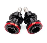 2 Pezzi M6 Nottolini Moto Accessori per SR50 RSV4 RS457 RS 457 RSV1000/R RS660 Tuono 660 V4 1100RR Pegaso 650 Tuareg 660 Shiver 750 Nottolini forcellone posteriore per cavalletto alzamoto (Rosso)
