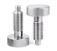 2 pezzi M8 in acciaio inox pistoni a molla retrattili manuali