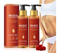 2 Pezzi Magic Luxury Body Oil, Magic Olio Per Il Corpo, Olio Corpo Rassodante Tonificante, Olio Da Massaggio Facilmente Assorbibile Per Ridurre Le Linee Sottili Su Addome/Cosce/Braccia