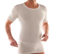 2 Pezzi Maglia Uomo Liabel 05167 33 Mezza Manica Girocollo in Lana