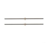 2 pezzi mandrino filettato T8 300 mm con dado in ottone, guida lineare precisa per macchine CNC e stampanti 3D