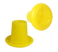 2 Pezzi Mangiatoia per Piccioni in Plastica, Distributore Doppio per | Design Anti-schizzo, Struttura Stabile e Superficie Liscia, Adatta a Colombaia e Pollaio All'aperto