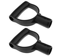 2 pezzi manico a vanga a forma di D impugnatura in plastica pala maniglia di ricambio per forchetta da giardino diametro interno 28 mm per pala forcella forcella scavare strumenti per rastrello