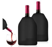 2 pezzi. Manicotto refrigerante per vino, impermeabile e antiscivolo, per bottiglie di vino, per vino, spumante, champagne, bottiglie