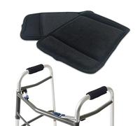 2 Pezzi Maniglia Imbottita Per Stampelle, Accessorio Antiscivolo E Traspirante, Coprimaniglie Imbottiti, Può Essere Utilizzato Per Sedia A Rotelle, Stampelle, Valigia (Ferroso)