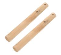 2 Pezzi Maniglia per Maschera da Saldatura Portatile in Legno Khaki | Ricambio per Casco e Schermo, Installazione Rapida, Compatibilità Versatile, Resistente al Calore e Leggero