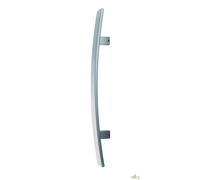 2 PEZZI MANIGLIONE MANIGLIA 50 CM INFISSI INTERNO CURVO INOX SATINATO MM.300