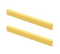 2 pezzi Maniglioni per Armadio Pomelli per Mobili Camera dei bambini Maniglia per guardaroba Giallo Tiretti del cassetto Profili in alluminio Manopole Maniglie per tirare (Hole distance 192mm)