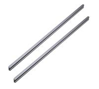 2 pezzi Maniglioni per Armadio Pomelli per Mobili Maniglia per guardaroba grigio Tiretti del cassetto Dell'armadio Spazio Alluminio Manopole Maniglie per tirare (Length 600mm)