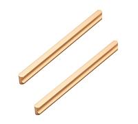 2 pezzi Maniglioni per Armadio Pomelli per Mobili Maniglia per guardaroba Oro Tiretti del cassetto Dell'armadio Spazio Alluminio Manopole Maniglie per tirare (Hole distance 320mm)