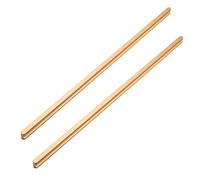 2 pezzi Maniglioni per Armadio Pomelli per Mobili Maniglia per guardaroba Oro Tiretti del cassetto Dell'armadio Spazio Alluminio Manopole Maniglie per tirare (Length 600mm)