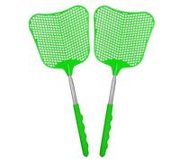 2 Pezzi Manuale Paletta Mosche,per Insetti Interno Cucina,Verde