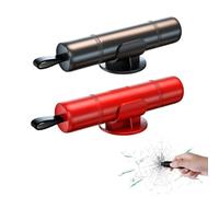 2 pezzi martello di vita con tagliacinture di sicurezza, martello di sicurezza per auto strumento rompifinestra taglierina per cinture di sicurezza strumento essenziale per la fuga dall'auto per situa