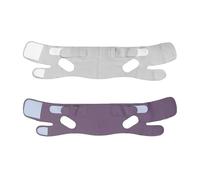 2 Pezzi Maschera A V-Face, Forma Del Viso Creativo, Leva Del Mento Regolabile, Maschera Di Sollevamento Riutilizzabile, Universale Per Uomini E Donne, Autorità Facciali Con Autorità Facciali.