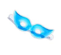 2 Pezzi Maschera Occhi in Gel Ghiaccio Blu per Rilassare lo Sguardo | PVC e Gel, Superficie Liscia, Portatile, per Riposo Serale e Uso in Ufficio, Aiuta Occhi Stanchi