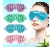 2 pezzi Maschera per gli occhi in gel estremamente confortevole, adatta sia per uomini che per donne. Ideale per viaggi, uso domestico o pisolini, un ottimo regalo per gli amanti del sonno, specialmen